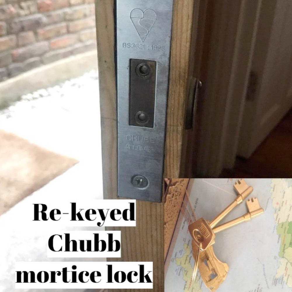 Re-Keyed Chubb Mortice Lock