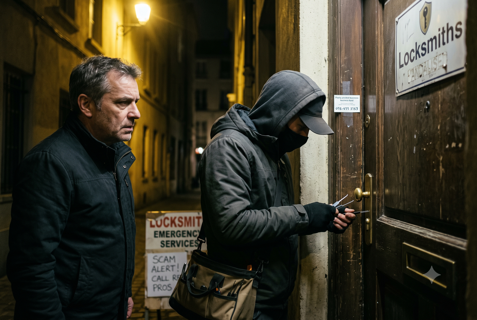 Locksmith fraud, scams